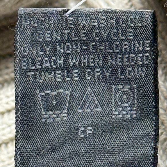 Spring + Mercer Sweater Mens Large Beige Tan 1/4 Zip Pullover Mock Neck NWT - Picture 9 of 10